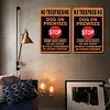 2PCS Warning - Metal Tin Signs Set(8*12Inch)