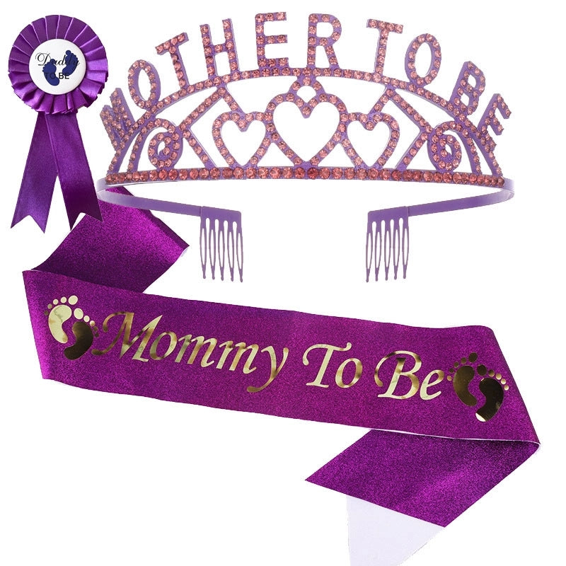 Women’s Elegant Crown Alloy Inlay Rhinestones Crown