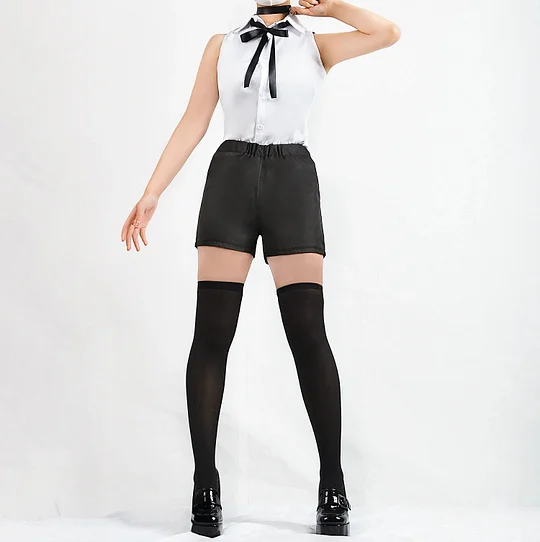 [Wetrose] In Stock Reze Cosplay Costume Chainsaw Man Bomb Devil Lady Girl Full Set Wig Halloween Xmas