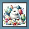 Diamond Painting -DIY Round Drill Rabbit Eggs(40x40cm)