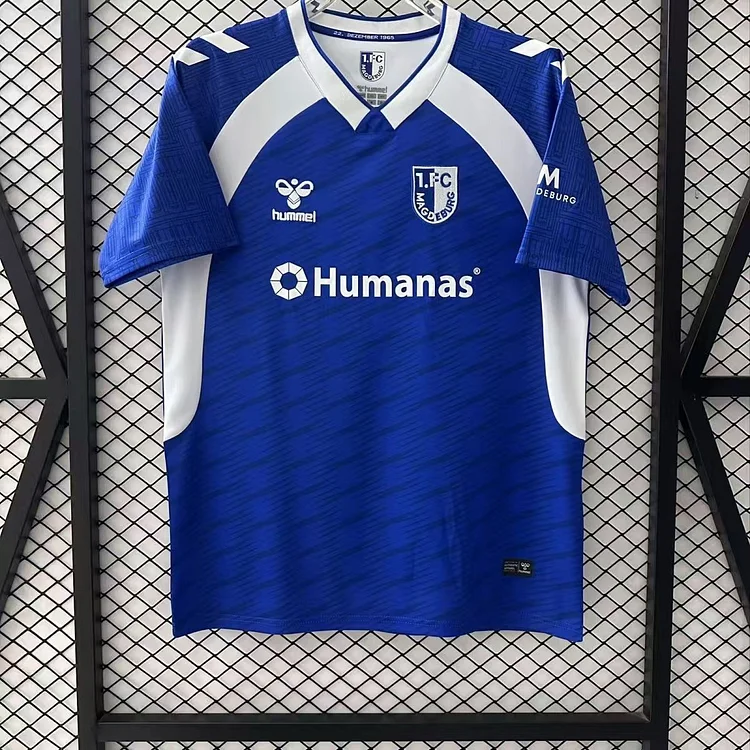 【S~4XL】Magdeburg 25/26 Home Football Jersey