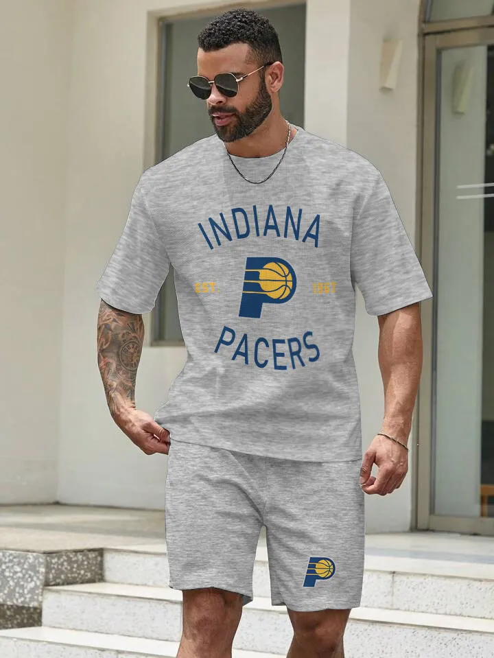 Indiana Pacers Edition Top And Shorts Two-Piece Suits