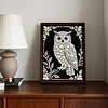 Diamond Painting-DIY Special Shaped Drill Pearl Painting Owl(30x40cm)