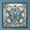 DIY Partial Special Shaped Drill Diamond Painting-Butterfly