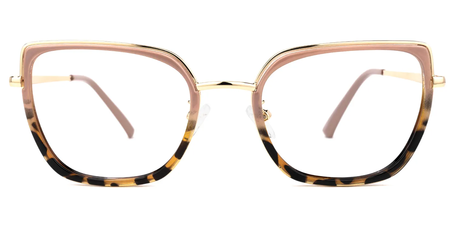 Janine Braun-Tortoise Cateye Brille Braun-Tortoise