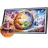 (90*55cm)Landscape - Full Round Drill Diamond Painting