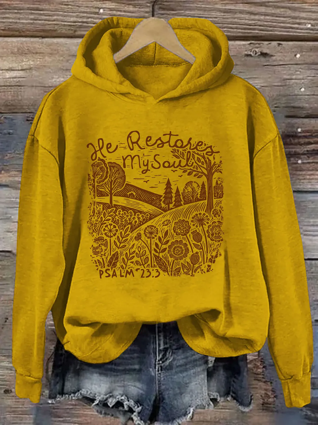 He Restores My Soul Hoodie