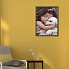>SALE<5D DIY Full Round Drill Diamond Painting Big Eye Cute Girl Home Decor 30x40cm