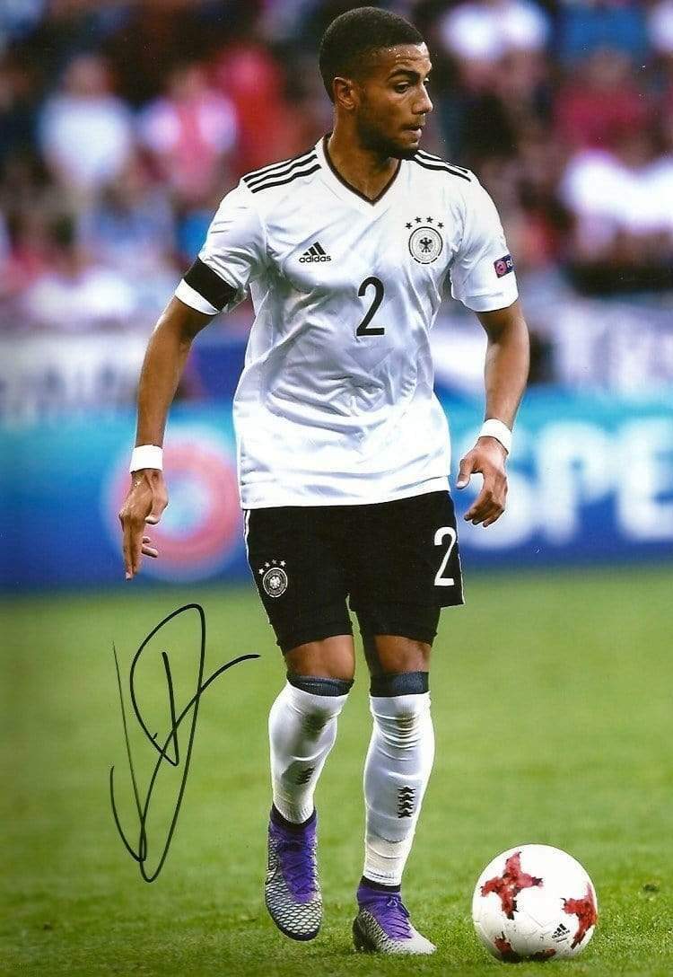 Jeremy Toljan SOCCER autograph, In-Person signed Photo Poster painting