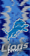 NFL Detroit Lions - runder Bohrer Diamantmalerei - 30*55cm