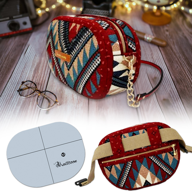 DIY Handbag Shoulder bag+Template ( Includes Tutorial )