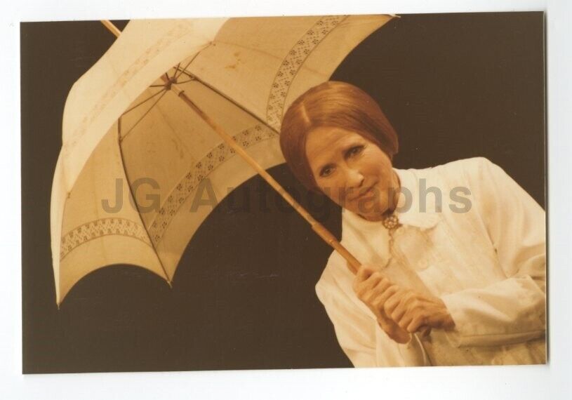 Julie Harris - Candid Photo Poster painting by Peter Warrack - Previously Unpublished