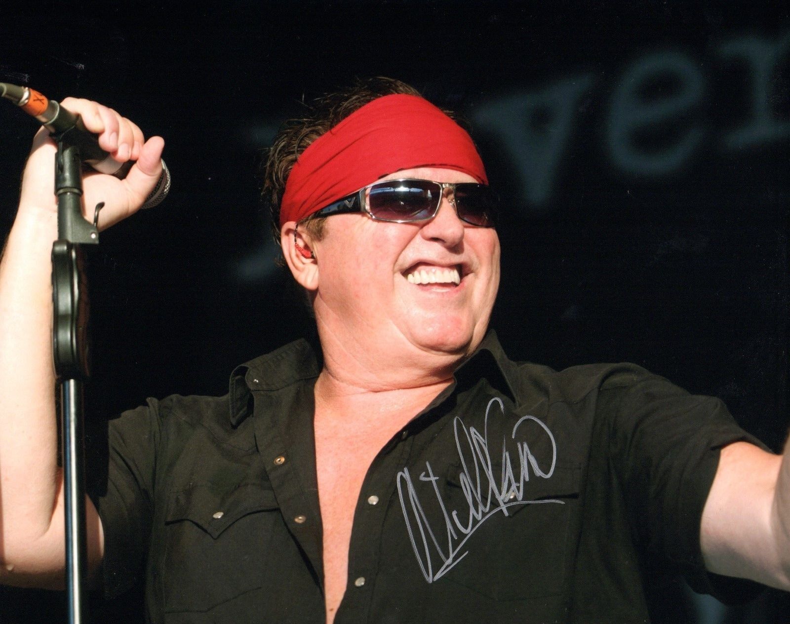 GFA Loverboy Band Frontman * MIKE RENO * Signed 8x10 Photo Poster painting M4 PROOF COA