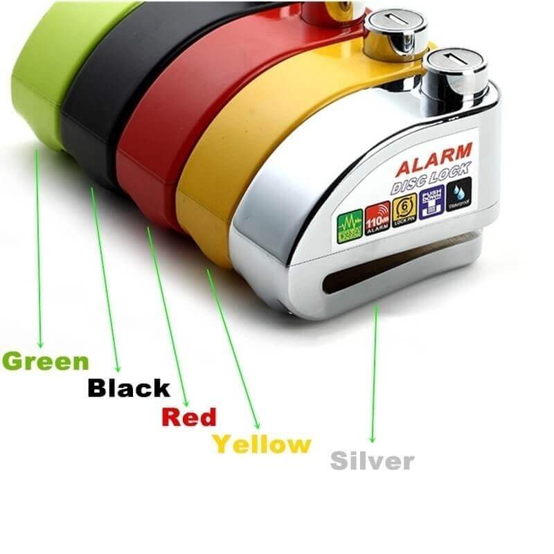 JOYOR Forever electric scooter alarm disc brake lock antitheft motorcycle electric battery portable special mountain road key