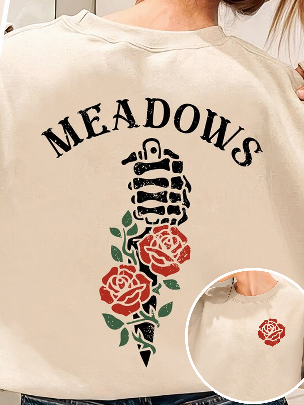 Women's Meadows Floral Print Sweatshirt