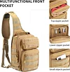 Brusttasche Taktisch Umhängetasche Molle Schultertasche Militärisch Wasserdicht Chest Sling Pack Casual Crossbody Bag für Outdoor Armee Reisen Wandern Camping Jagd