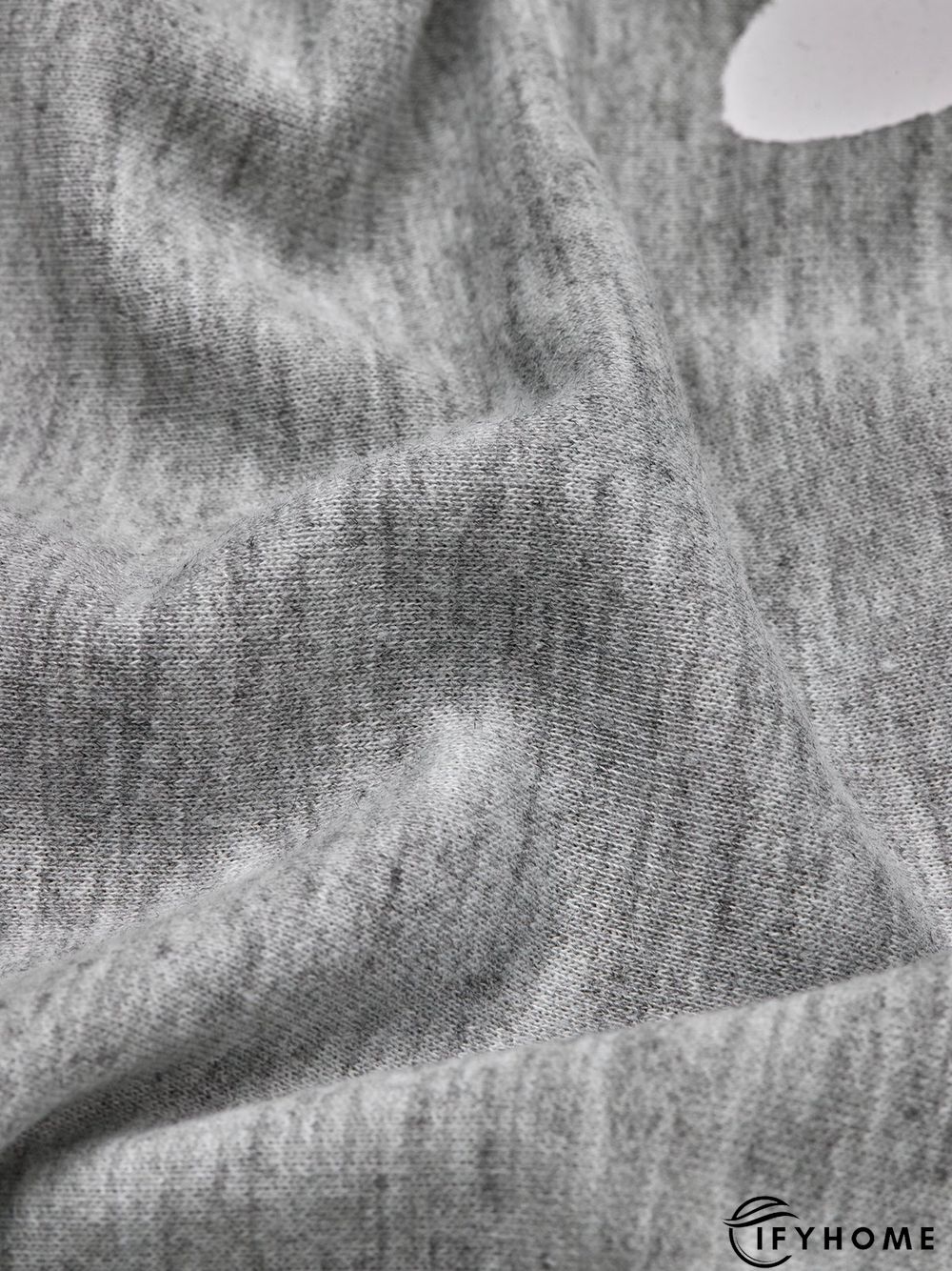 Jersey Loose Floral Crew Neck Hoodies & Sweatshirt | IFYHOME