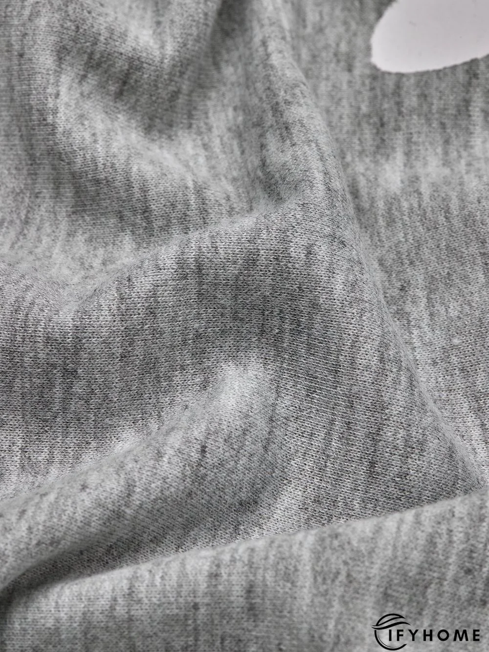 Jersey Loose Floral Crew Neck Hoodies & Sweatshirt | IFYHOME