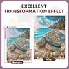Diamond Painting -DIY Round Drill Stained Glass Sea Turtle