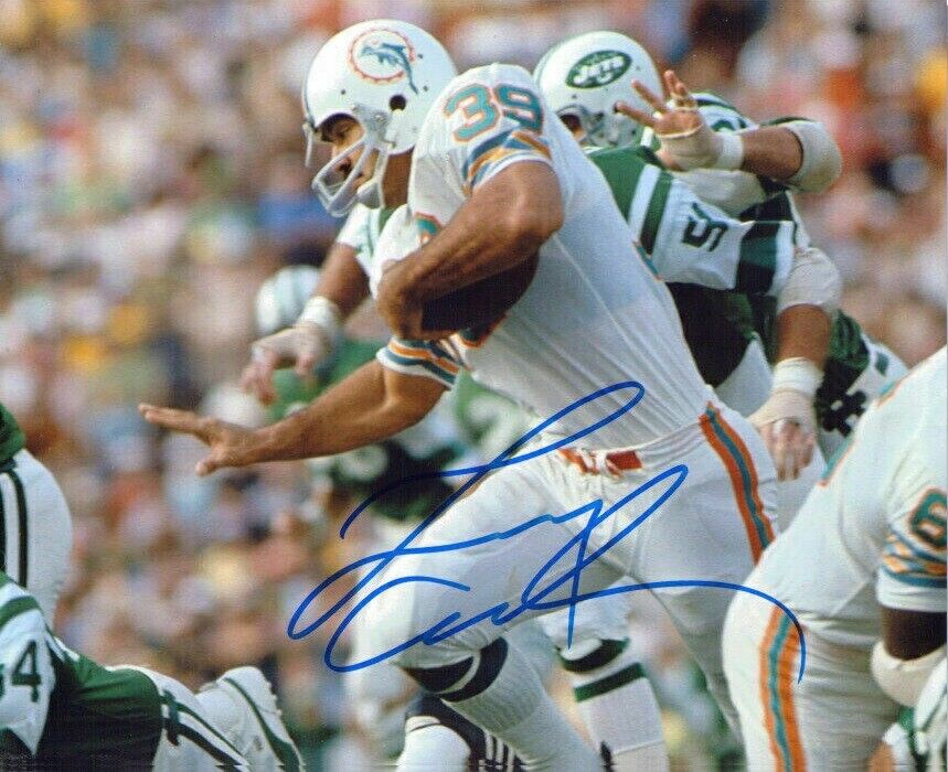 Larry Csonka Autographed Signed 8x10 Photo Poster painting ( HOF Dolphins ) REPRINT