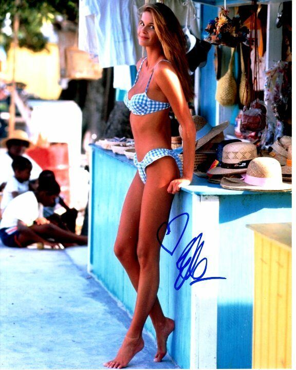 ELLE MACPHERSON Signed Autographed Photo Poster painting