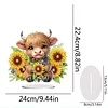 Diamond Painting Decor Acrylic Sunflower Cattle Desk Ornament
