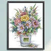 (Stamped/Counted) Colorful Vases-14CT Cross Stitch 33*44cm/12.99*17.32in