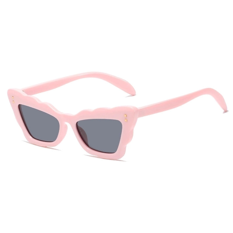 Retro Square Ac Cat Eye Full Frame Women’s Sunglasses
