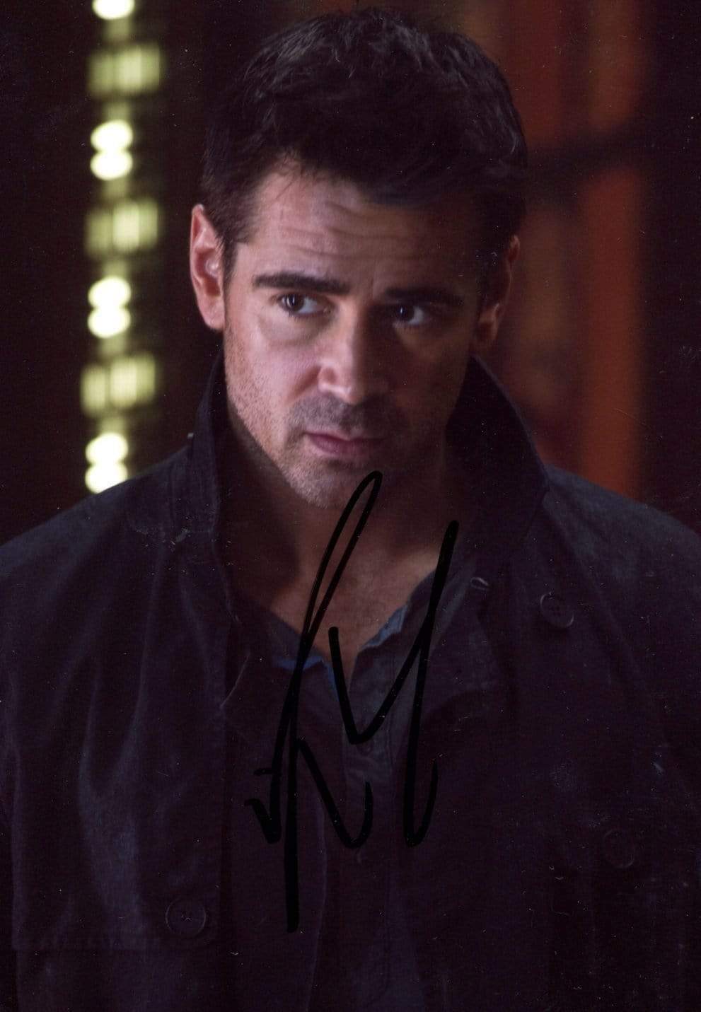 IRISH ACTOR Colin Farrell autograph, signed Photo Poster painting