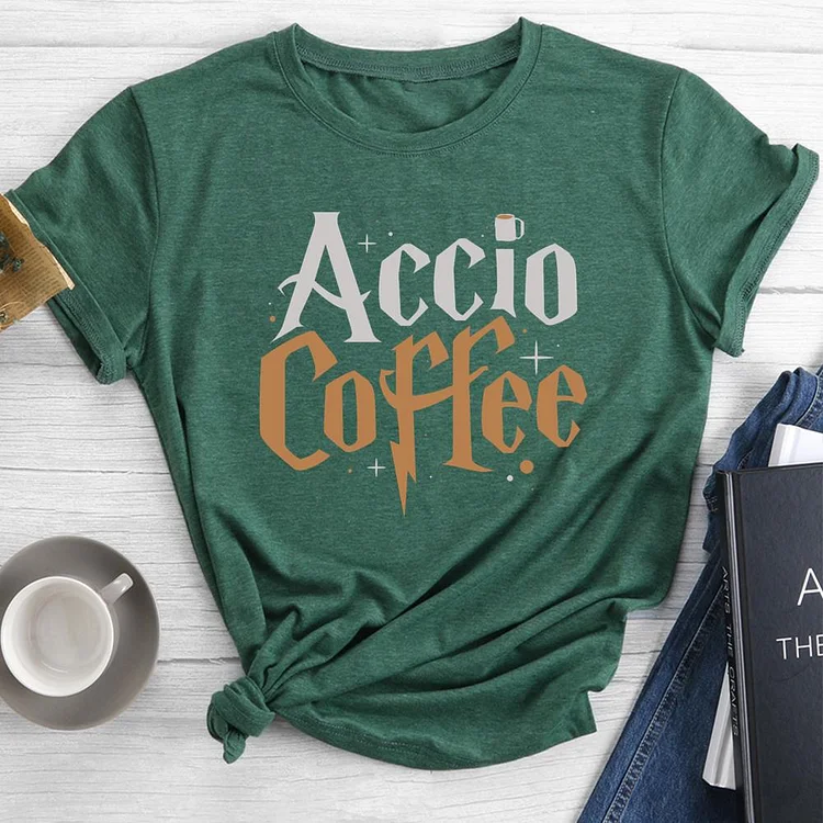 coffee Round Neck T-shirt