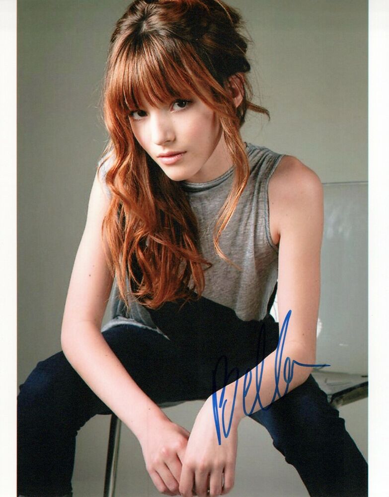 Bella Thorne glamour shot autographed Photo Poster painting signed 8x10 #46