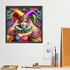 Diamond Painting-5D Full Round Drill Clown(40*40 CM)
