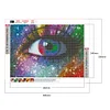>SALE<Cartoon Eyes Full Drill Round Diamond Painting Mosaic Picture Home Decor