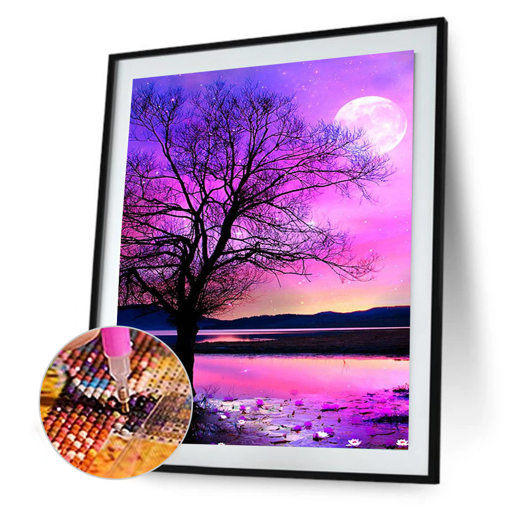 

(Multi-Size) Landscape - Round/Square Drill Diamond Painting - 30*40CM, Square diamond 30*40cm, 501 Original