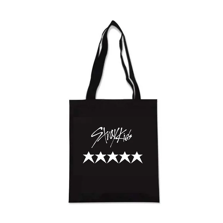 Stray Kids Album ★★★★★ 5-STAR Logo Tote Handbag
