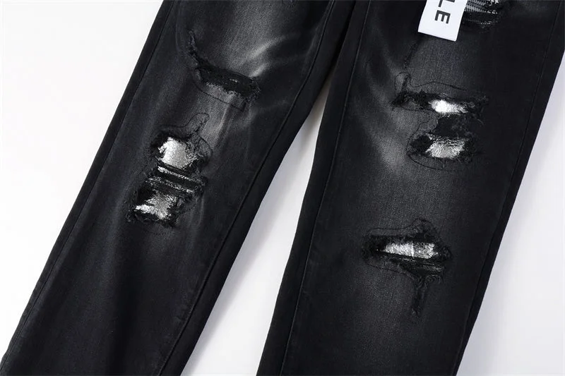 Purple 2023 New Fashion Jeans 9001