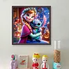 Princess Anna And Stitch-11CT Stamped Cross Stitch 40*40cm/15.75*15.75in