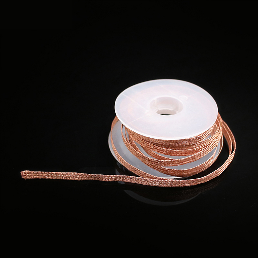 

1.5m Desoldering Wires Braid Welding Solder Wick Wire Cord Flux Repair Tool, 2mm, 501 Original