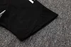 Joyfball 2025/2026 Real Madrid Short sleeve pre-match training Black Jersey+Shorts  1:1 Thai Quality