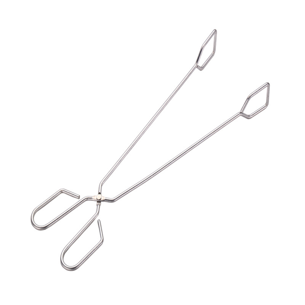 

Stainless Steel Barbecue Clip Portable Tongs Outdoor Camping BBQ Grill Tool, 31cm, 501 Original