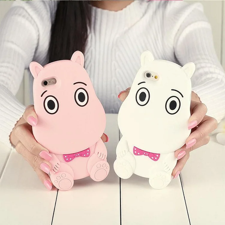 Pink/White Adorable Moomin Phone Case SP167144