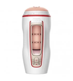 49 Vibration Modes Full Automatic Piston Male Masturbator Realistic Vagina