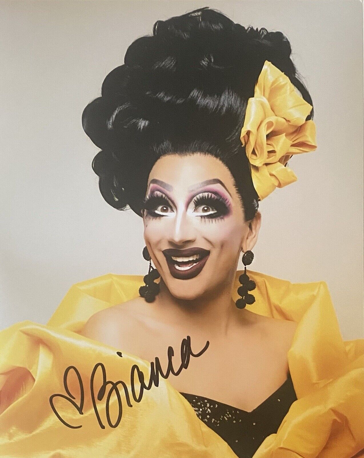 Bianca Del Rio Signed Autographed 8x10 Color Photo Poster painting Rupauls Drag Race Drag Queen