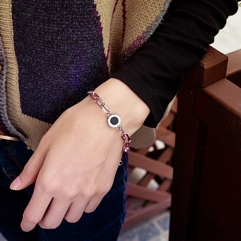 Geometric Titanium Steel Plating Bracelets2