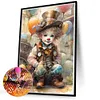 Clown-Full Square Diamond Painting 50*70CM