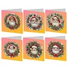 6pcs DIY Diamond Painting Grußkarte Set für Urlaub Segen Weihnachtsgeschenk