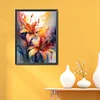 Yellow Lily - 11CT Stamped Cross Stitch - 40*50cm - Flower