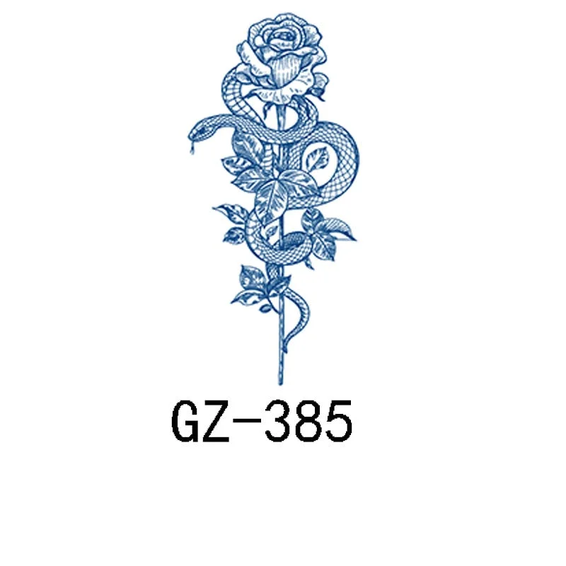 Net Red Herbal Juice Tattoo Sticker Semi-permanent Waterproof Sweat-proof Tattoo Masking Scar Temporary Tattoo