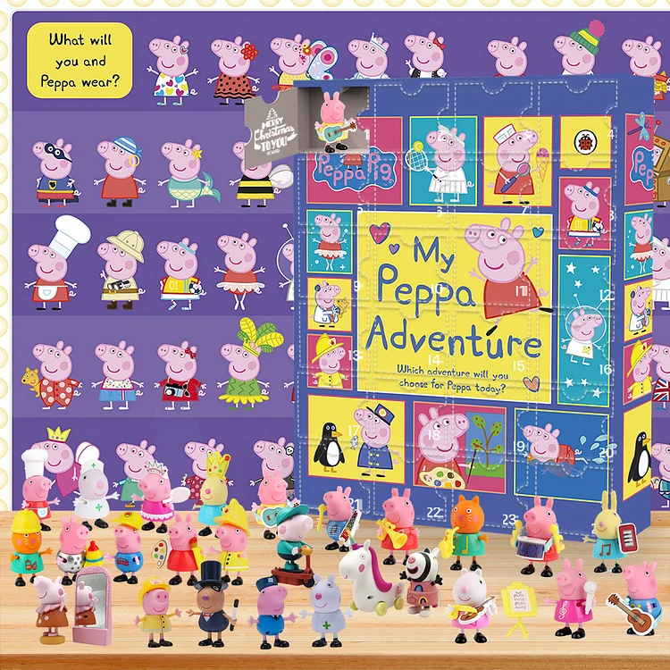2023 Peppa Pig Advent Calendar -- The One With 24 Little Doors