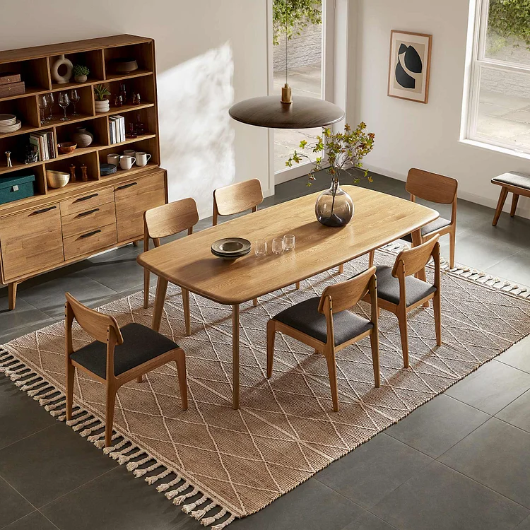 Vincent Dining Table, Oak